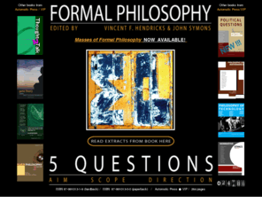 formalphilosophy.com: Formal Philosophy
Formal Philosophy