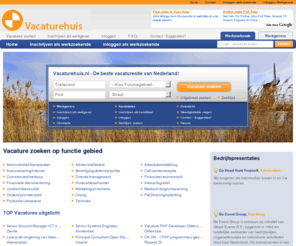 vacaturehuis.nl: Vacaturehuis.nl - De beste vacaturesite van Nederland!
De <b> vacaturesite</b>  voor het gratis zoeken van <b> vacatures</b> . Zoek de <b> vacature</b>  die het beste bij u past en begin direct met solliciteren. Het solliciteren op vacaturehuis.nl is gratis!