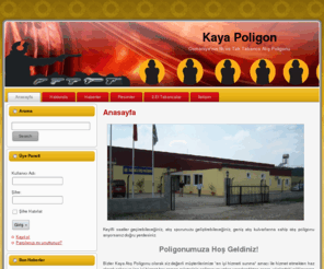 kayapoligon.com: Osmaniye Kaya Poligon
Osmaniye'nin ilk ve tek tabanca Atış Poligonu