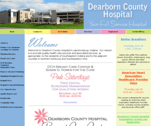 dch.org: Dearborn County Hospital
