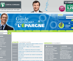 guide-epargne.info: Epargne, placement assurance-vie, livret A  Z, bourse : guide de l'pargne
Epargne, Livret A  Z et placement financier : Le guide indpendant de l'pargne vous permet de retrouver les offres de placements financiers : assurance-vie, livret pargne, bourse, compte rmunr, PERP. Tous les dtails pour gagner plus d'intrts avec votre argent !