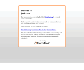 jjscb.com: Web hosting services by EarthLink Web Hosting
Currently no public web site at this web address.