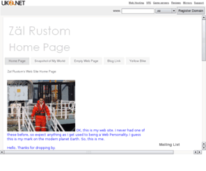 rustom.net: Zal Rustom
rustom.net has been registered by UK2.net, #1 for domain names, website hosting, reseller hosting and dedicated servers