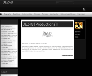 dez48.com: Dez48 Music
DEZ48, dez