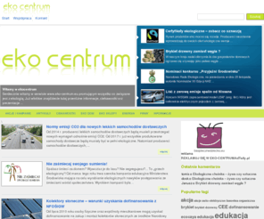 eko-centrum.eu: Eko centrum – ekologicznie Eko Centrum
Eko Centrum - ekologicznie