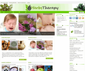 herbs-therapy.com: Herbs Therapy | Herbs Online Encyclopedia | Herbs Info | Alternative Medicine
Herbs-therapy.com is a blog dedicated to the healing power of herbs and natural and alternative curing methods for nowadays common health conditions.