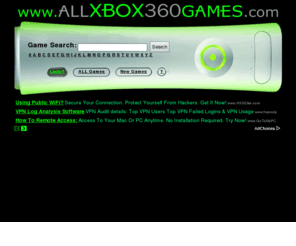 secure-connections.net: XBOX 360 GAMES
Ultimate Search for XBOX 360 Games. Search Hints, Cheats, and Walkthroughs for XBOX 360 Games. YouTube, Video Clips, Reviews, Previews, Trailers, and Release Information for XBOX 360 Games.