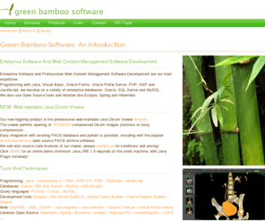 bambu-verde.org: Green Bamboo Software - Introduction
Introduction to Green Bamboo Software