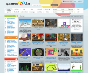 games123.in: GAMES
Free online games. We have arcade, shooting games, fighting games, logic games and more