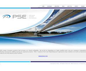 pseus.com: Home @ PSE
PSE is a world-class engineering firm located near Salt Lake City, Utah specializing in mechanical, process, electrical, instrumentation, controls and automation, civil, and structural engineering.
