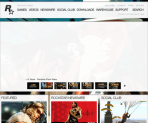 rockstar-game.com: Rockstar Games
The official website of Rockstar Games. Publishers of such popular game franchises as Grand Theft Auto, Red Dead Redemption, Max Payne, Bully and more.