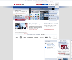 sugarcrmexpress.net: SugarCRM - CRM Open Source Business Software
Commercial open source customer relationship management (CRM). CRM software for sales force automation and customer support deployed on demand or on site