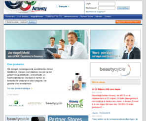 amway.be: Amway (be) - een van de grootste directe verkoopbedrijven. Voeding, Schoonheid en Schoonmaakproducten.
De homepage van Amway België.