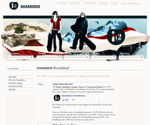 boardidos.com: Startseite BOARDIDOS  • Onlineshop für Snowboards, Skateboards, Streetwear, Snowwear • Qualität online kaufen
