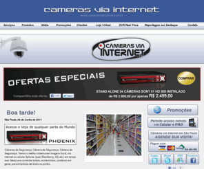 camerasviainternet.com: Câmeras de Segurança
Soluções de vigilância e monitoramento