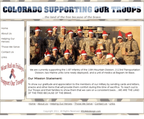 cosupportingourtroops.com: Home - Colorado Supporting Our Troops
To show our gratitude and appreciation to the members of our military