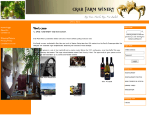 crabfarmwinery.co.nz: Welcome
