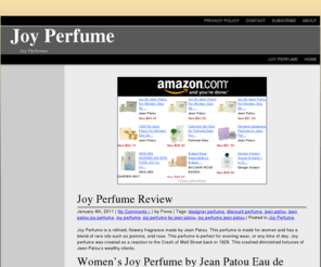 joyperfume.net: Joy Perfume
Joy Perfumes