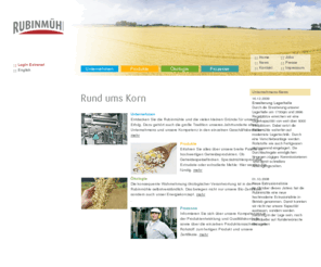 rubinmuehle.de: Mühlenprodukte wie Getreideflocken, Mehle, Schrote - Rubinmühle Lahr
Rubinmühle - Kompetenz rund ums Korn.
In der Rubinmühle dreht sich alles rund ums Korn. Von typischen Mühlenprodukten wie Haferflocken, Mehlen und Schrote bis zu fertig abgepackten Müslis und extrudierten Cerealien.