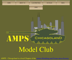 amps-chicago.org: AMPS - Chicagoland Homepage
The Official Homepage of the Armored Modeling and Preservation Society (AMPS) Chicagoland Chapter