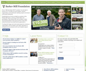 barkermillfoundation.com: Foundation
   