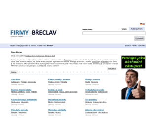 firmy-breclav.cz: Firmy Břeclav - katalog firem, služeb a institucí, Firmy v Břeclavi a okolí
Katalog firem pro Břeclav a okolí. Firmy Břeclav.