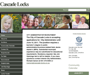 cascade-locks.or.us: Cascade Locks 
Description