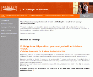 fulbright.sk: J. W. Fulbright
