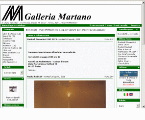 galleriamartano.it: Galleria Martano di Torino
Galleria d'arte contemporanea Martano di Torino