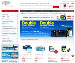 gstaples.com: Office Supplies, Printer Ink, Toner, Electronics, Computers, Printers & Office Furniture | Staples®
Shop Staples® for office supplies, printer ink, toner, copy paper, technology, electronics & office furniture. Get free delivery on all orders over $50.