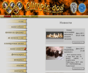 olimpicdog.com: "Olimpic-dog" - Клуб Английских Бульдогов
Best English Bulldogs from Olimpic-dog