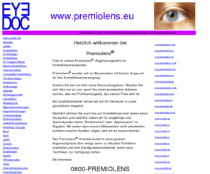 premiolens.eu: PREMIOLENS - Premium-Kontaktlinsen für Anspruchsvolle
