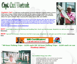 Captaincarl Com Captain Carl Texas Saltwater Fishing Guide