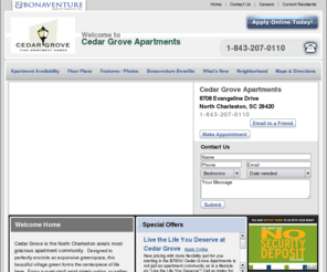 cedargroveapartments.com: Cedar Grove Apartments | North Charleston SC - 8708 Evangeline Drive | Home
Call today and ask for a tour of our community