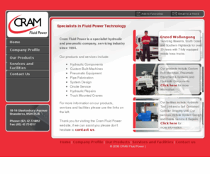 cramfp.com: CRAM Fluid Power - Home
Cram Fluid Power is the Industry leading Fluid Power Company in the Illawarra