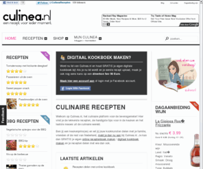 culinea.nl: Culinaire recepten, koken, keukengerei, lifestyle, wijn - Culinea.nl
Op Culinea.nl vind je de lekkerste recepten voor culinaire hoogstandjes. Maak nu GRATIS een account aan en houd je eigen online receptenboek bij!