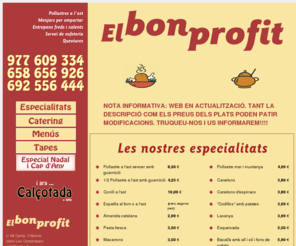 elbonprofit.net: El bon profit
Pollastres a l'ast i menjars per emportar