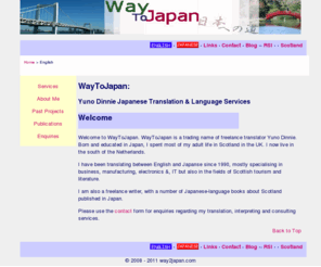 way2japan.com: Sugimoto-Yu.net / Yuno-Dinnie.net / Scotlandîñ.com
XRbghîñhbgR & Home page of Yuno Dinnie / {D