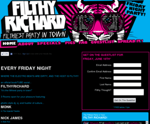 saveandprint.com: Filthy Richard - Every Friday at Czar
Filthy Richard - Every Friday at Czar - The Filthiest Party in Town