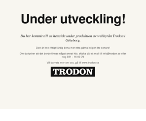 attendable.net: Trodon Web Agency
Trodon IT AB