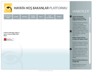 hayatahosbakanlar.org: Hayata Hoş Bakanlar Platformu
