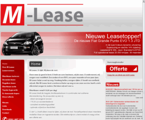 emlease.com: M-Lease - Shortlease, longlease, occasionlease, lease, auto
M-Lease, de specialisten in shortlease, reguliere lease en occasion lease.  M-Lease heeft een landelijke dekking en levert desgewenst op elke locatie in Nederland. 