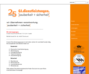 gj-dienstleistungen.de: GJ-Dienstleistungen: Gebäudereinigung in Dortmund, Wachdienst, Hilfe rund ums Haus, Krankenhausreinigung, Desinfektion, Industriereinigung, Rohrreinigungen, Bauendreinigung, Winterdienst, Fassadenreinigung, Büroreinigung, Treppenhausreinigung
GJ-Dienstleistungen: Gebäudereinigung in Dortmund, Wachdienst, Hilfe rund ums Haus, Krankenhausreinigung, Desinfektion, Industriereinigung, Rohrreinigungen, Bauendreinigung, Winterdienst, Fassadenreinigung, Büroreinigung, Treppenhausreinigung