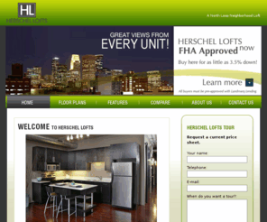 theherschellofts.com: Herschel Lofts - North Loop Minneapolis Lofts
47 authentic lofts with skyline views. Set in a lush green landscape. Located in Minneapolis' North Loop Neighborhood.