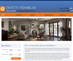 dottyvidargas.com: San Miguel Real Estate by Dotty Vidargas
