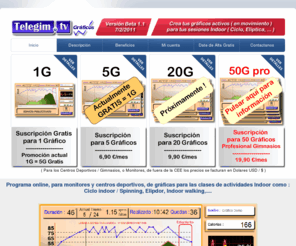 graficosspinning.com: Programa de Graficos para sesiones de Ciclo Indoor ( Spinning ), Elipdor o Indoor Walking de Telegim.tv
Programa de Gráficos / Gráficas, como complemento para las clases de Ciclo Indoor ( Spinning ), Elipdor, Indoor Walking