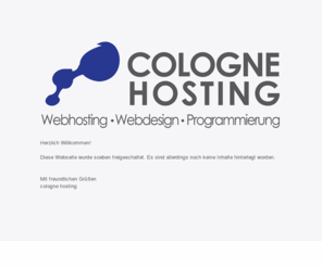 lautrecords.com: Neu registrierte Domain lautrecords.com
Webseite der cologne hosting