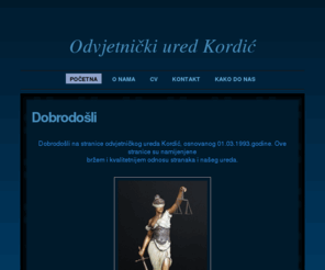 odvjetnik-kordic.com: Dobrodošli
Odvjetnik Boško Kordić Sesvete