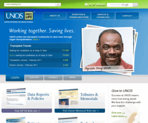 unos.org: UNOS
United Network for Organ Sharing (UNOS) is the private, non-profit organization that manages the U.S. organ transplant system under contract with the federal government.