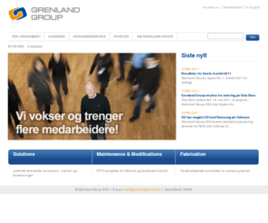 grenland-gruppen.com: Grenland Group, ledende entreprenørselskap innenfor engineering, anskaffelser og fabrikasjon
